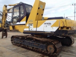 ขายรถแบคโฮ KOBELCO SK200 (MARK 3) หัวแม่เหล็ก รถนอกนำเข้า สภาพสวยพร้อมใช้งาน