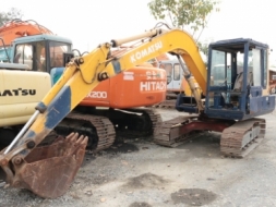 รถขุดเก่าไทย Komatsu PC60 ขายตามสภาพนะครับ