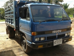 ISUZU NPR ดั้มสามมิตร รถห้างแท้ เครื่อง 4BD1-115 แรงม้า ช่วงล่าง F เครื่องดี คัสซีสวยๆ ทะเบียนเต็ม พ