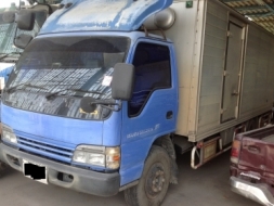 รถบรรทุก 6 ล้อ isuzu รุ่น NQR