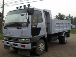 HINO FC4J 140 แรง  ดั๊ม สภาพหัวเก๋งเดิมๆ ไม่เคยทำสี รถมือเดียว เพาเวอร์ แอร์