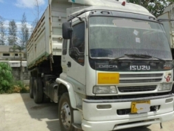 10ล้อดั้มแม่ลูกๆ3คาน ISUZU DECA 320 maxloadปี51 มี2พ่่วง