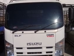 ขาย ISUZU 6 ล้อ NMR ห้างแท้ คอกแแป๊บสูง 130 hp ปี 52