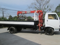 ขาย 6 ล้อ   HINO   KM779   ติดเครน  UNIC 290 4 ปอก 3 ชัก