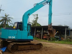 ขายแบคโฮ KOBELCO  mark2 sk 120