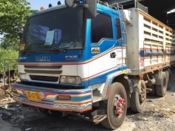 ขายรถบรรทุกพืชผลการเกษตร12ล้อ 2เพลา ISUZU DECA 320 MAXLOAD FXZ NGV &lt;ไม่ดั้มพ์&gt;คอกเกษตร เดือน11