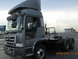 รถ10ล้อหัวลากเก่าญี่ปุ่น HINO Profia เครื่อง K13C-TG Turbo 360แรงม้า