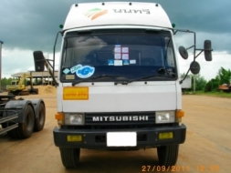 ขายหัวลาก 10 ล้อ ยี่ห้อ Mitsubishi Fuso รุ่น FN527M ดัดแปลงติดตั้ง NGV