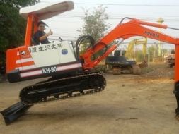 ขายรถขุดKUBOTA KH90ขนาดPC35(FROM.JAPAN)เก่านอกแท้ญี่ปุ่นมีเอกสารแจ้งจำหน่ายอินวอยพร้อมจดไม่เคยใช้งาน