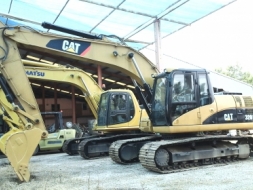 ขายรถขุด CAT 320D กะบอกดำมีลายใบ80 เอกสารครบละอองดาวแทรคเตอร์