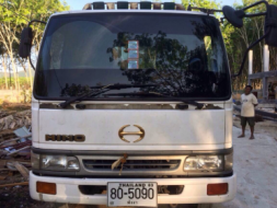 Hino FC2JDA เครื่อง JO7CA12396-180 แรงม้า เบรกทิฟฟี่ พมล.พาวเวอร์ ช่วงล่างใหญ่ แอร์เย็น ยางเต็ม เหมา