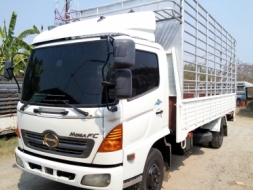 6 ล้อกลาง  *Euro.2*  HINO  MEGA  FC4J 150 แรงม้า * ยาว 5.50 ม. * รถสวยเดิม+สวยจริง+พร้อมใช้งาน * รถห