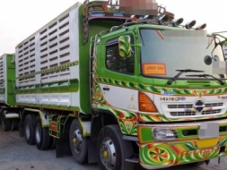 ขายรถสิบล้อ hino FM1A  344 ปี 54 คอกเกษตรดั้มเหล็ก อู่สหกิจ รถสวยพร้อมใช้งาน