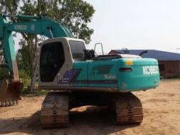 KOBELCO SK200 Mark 6 Yn09 ทำงาน 165,00 ชัวโมง เครื่องดี ปั้มดี ช่วงล่างเต็ม เล่มทะเบียน