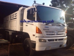 ขายรถสิบล้อ HIno MEGa FM 320 แรง ปี 49ดั้มสามมิตรขึ้นใหม่ มีระบบลากพ่วง รถสวยพร้อมใช้งาน