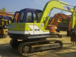 KOBELCO SK60-1 MARK 3 เก่านอกแท้ ปรับสภาพแล้ว พร้อมใช้งาน