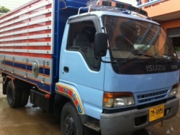 ISUZU NPR ดั้ม คัสซี NPR66LX5T-7102864 เครื่อง 4HE1-359784 Turbo ช่วงล่าง F ยางใหม่ 6 เส้น แอร์เย็น