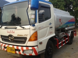 HINO  MEGA  FC  พร้อมมิเตอร์หัวจ่าย  สภาพสวย  พร้อมใช้งานครับ