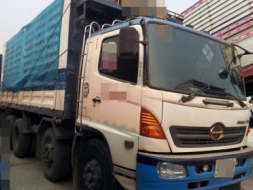 ขายรถสิบล้อ HIno MEGa FM1J 260แรง ปี 47 พ่วงแม่ลูก คอกเกษตรดั้มเหล็ก รถพร้อมใช้งาน