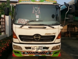 ขายรถ 6 ล้อ HINO MEGA 150แรง ตู้บรรทุก ยาว5.50 เมตร