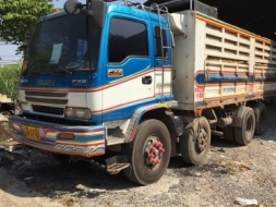 ขายรถบรรทุกพืชผลการเกษตร12ล้อ 2เพลา ISUZU DECA 320 MAXLOAD FXZ NGV &lt;ไม่ดั้มพ์&gt;คอกเกษตร เดือน11