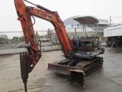 รถขุด  KUBOTA KH 033 หัวเจาะกระแทก  พร้อมบุ้งกี๋