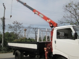 6 ล้อ   HINO  ติดเครน  UNIC 290 4 ปอก 3 ชัก