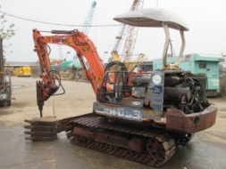 รถขุด KUBOTA KH 033 หัวเจาะกระแทก พร้อมบุ้งกี๋