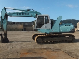 รถขุดแบบดูดเหล็ก KOBELCO SK220 นำเข้าจากญี่ปุ่น