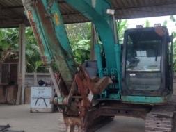 ขายรถขุด KOBELCO  SK115 SR เก่านอก100%คับ