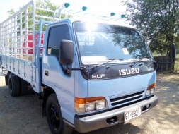 6 ล้อกลาง  ISUZU  NPR  120  แรงม้า  * ยาว 4.30 ม. *  รถสวยเดิม+สวยจริง+สภาพพร้อมใช้งาน * รถห้างแท้ *