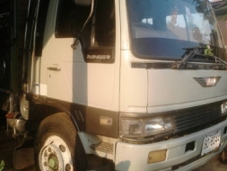 ขาย 10 ล้อ HINO FL3HNKA เครื่อง HO07D 195 แรง คอกไม้สวย