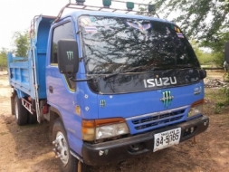 ขายดั้มISUZU NPR120แรง เครื่องดี แคชซีสวย ยางดี ภายในสวย แอร์เย็น เฟืองท้ายใหญ่F หน้า-หลัง เกียร์ร็อ