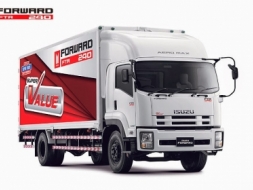 หา หกล้อ Isuzu FTR 240 ตู้สิบบาน 7.6 ม.