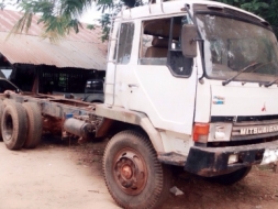 MITSUBISHI FUSO FN527 - 195 HP 6D16 MA 21493 สิบล้อ 2 เพลา ขายหัวกับคัชซีนะครับ เครื่องยนต์แรงดีกำลั