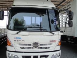 HINO FC4J ซีรี่ 500 เครื่องยนต์ 175 แรง พื้นเรียบ ยาว 6.50 เมตร รถสวย พร้อมใช้งาน