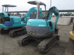 ขายรถขุด KOBELCO SK30UR-2 คอนโทรน้ำมัน ปั้มนิ้ว