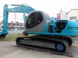 ขายแบคโคKOBELCO MARK 5 ไฟฟ้าเต็ม แอร์เย็น เครื่องดี เครื่องเดิม ปั้มเดิม โซ่ดี บูมอาร์มดี ไม่โหลด รบ