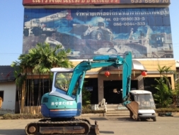 รถขุด RX302  Kubota  รุ่นใหม่ อาร์มยาว ปั๊มนิ้ว  ราคาถูกสุดๆ  www.nmc99.com