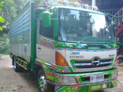 ขายรถบรรทุก 6 ล้อ รถบ้านสวยๆพร้อมใช้ รุ่น 500 ดั้มเกษตร