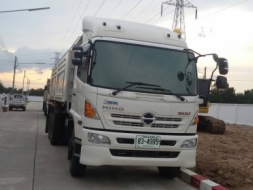 ขายรถ HINO MEGA รุ่น 251 Series 500 สองเพลา กระบะดั๊มพ์สามมิตร ปี 57 รถวิ่ง 30,000 กว่าโล มีระบบลากพ