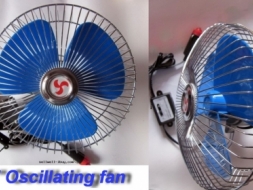 พัดลมสำหรับใช้ในรถยนต์ 8" นิ้ว 24 volt