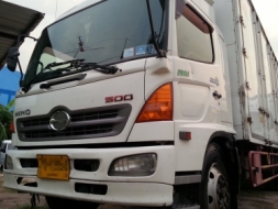 ขายขาย Hino MEGA500 6ล้อ ตู้10บาน ปี53 Tel.0872508883 (คิงส์)