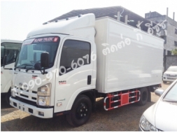 ISUZU NMR 130แรงตู้อลูมิเนียม 2บาน