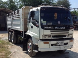 ขาย ISUZU 270 สองเพลาดั๊ม กระบะเหล็ก รถปี 44