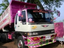 ขาย HINO 3M สองเพลาดั๊ม กระบะเหล็กต่อใหม่ รถปี 39