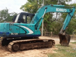 ขายดาว์น Kobelco Sk120 Mark  3 เครื่องดี ปั้มดี ไฟฟ้าตัด (กล่องมี จอมี)  พร้อมใช้ แอร์มี  (เล่มทะเบี