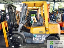 (รหัสสินค้าTHP2085) รถยกยี่ห้อTCM รุ่น FD30Z5 ขนาด 3.0 TON เกียร์ AUTO ระบบ Diesel  ยกสูง 3.0 m