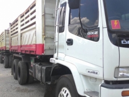 ขาย รถบรรทุก ISUZU DECA 320 ปี 51 สามเพลาแท้