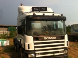 ขายหัวลากscania  360  แรง 2 เพลา พร้อมหาง 3 เพลา